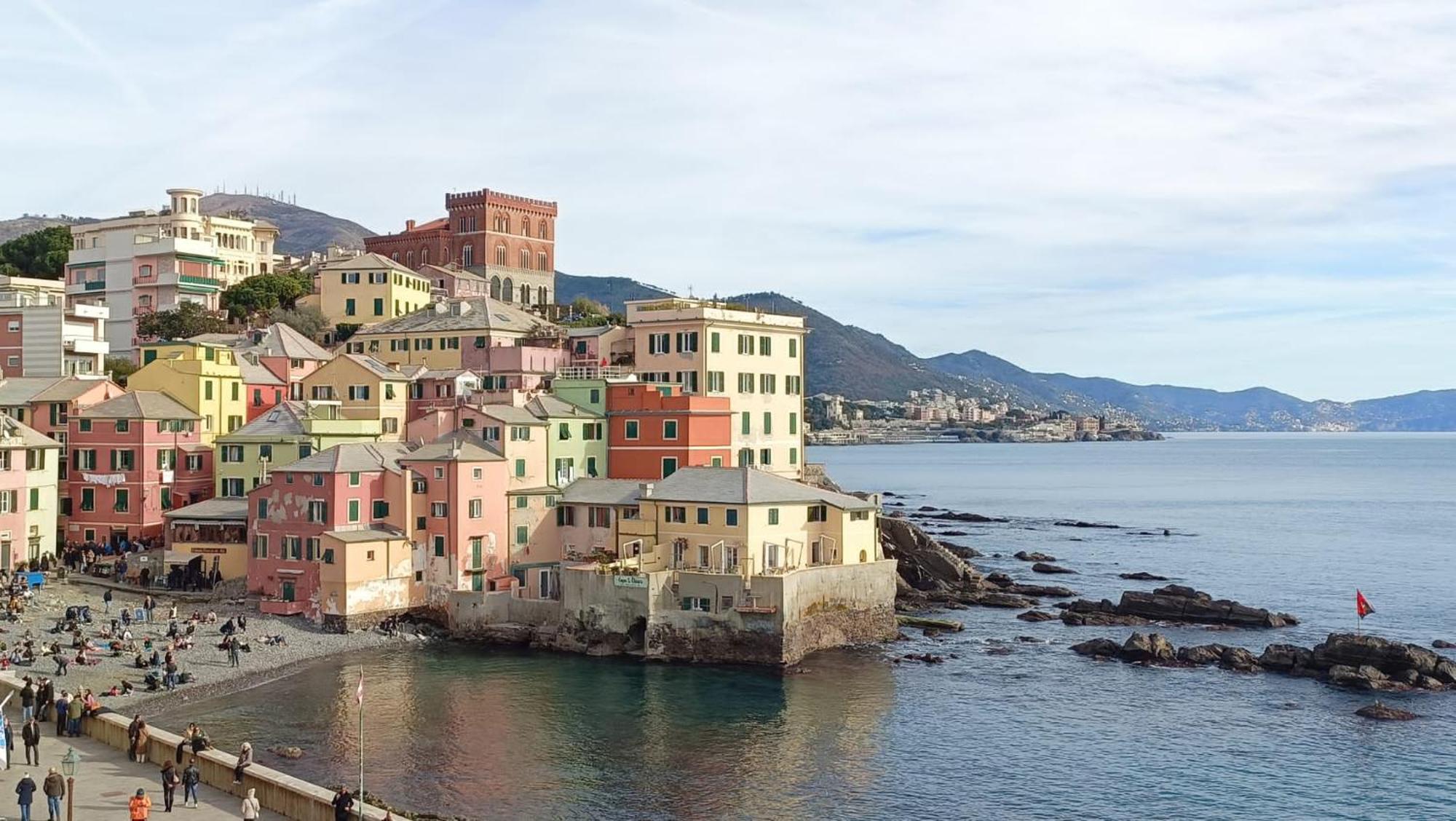 Apartamento Le Grazie Sopra I Tetti Génova Exterior foto
