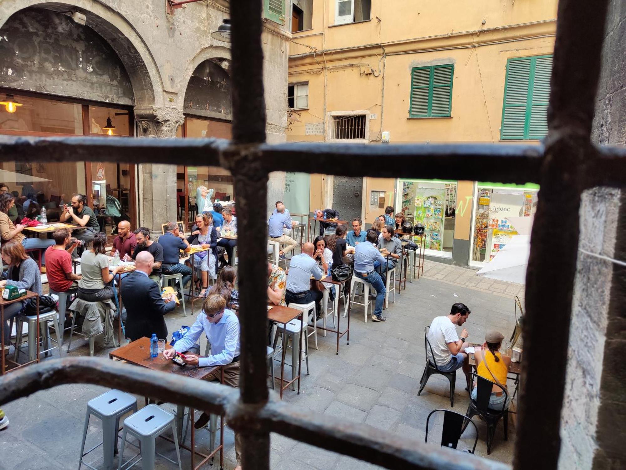 Apartamento Le Grazie Sopra I Tetti Génova Exterior foto